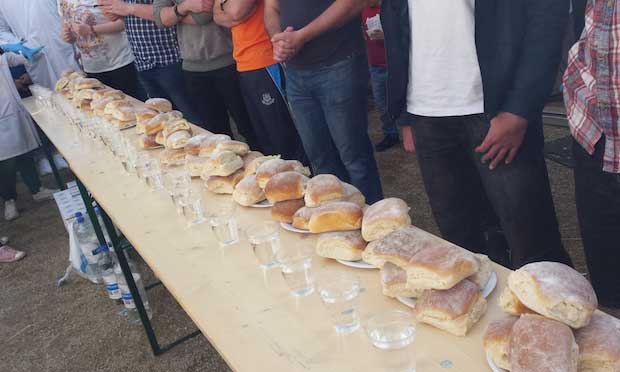 Harvest Blaa Eating Competition