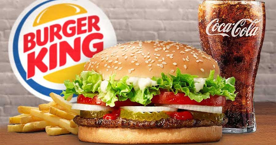 Burger King z dostawą do domu lub biura