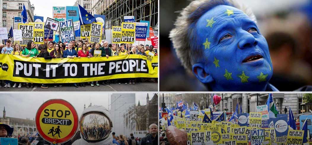 Największy protest przeciwko brexitowi w historii