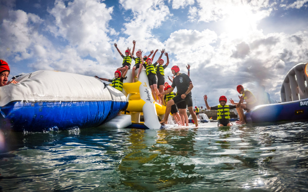 Dmuchany park wodny Harbour Splash już w ten weekend