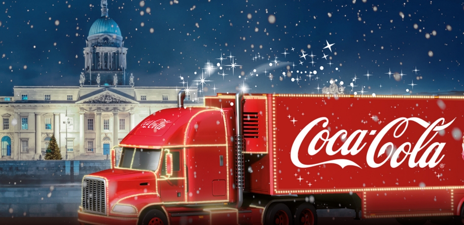 Świąteczna ciężarówka Coca-Coli w Irlandii – daty i przystanki
