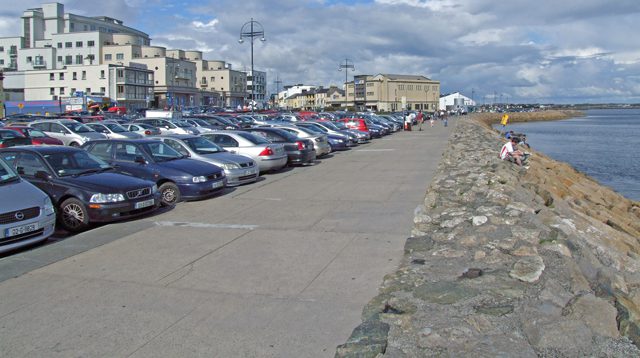 Parkingi na Salthill zamknięte