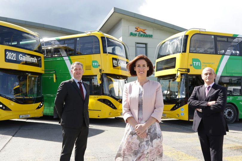 W pełni hybrydowa flota Bus Éireann w Galway