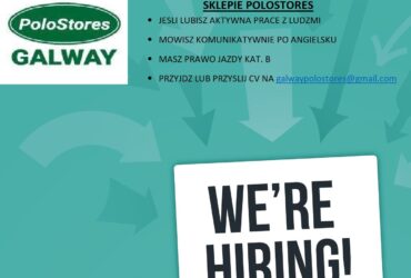 SHOP ASSISTANT / DELIVERY MAN W POLSKIM SKLEPIE POLOSTORES
